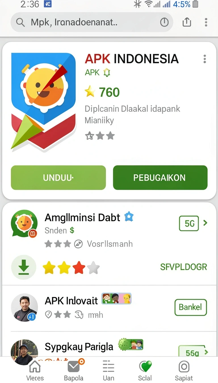 Beragam pilihan permainan menarik dalam aplikasi Review Aplikasi i8.